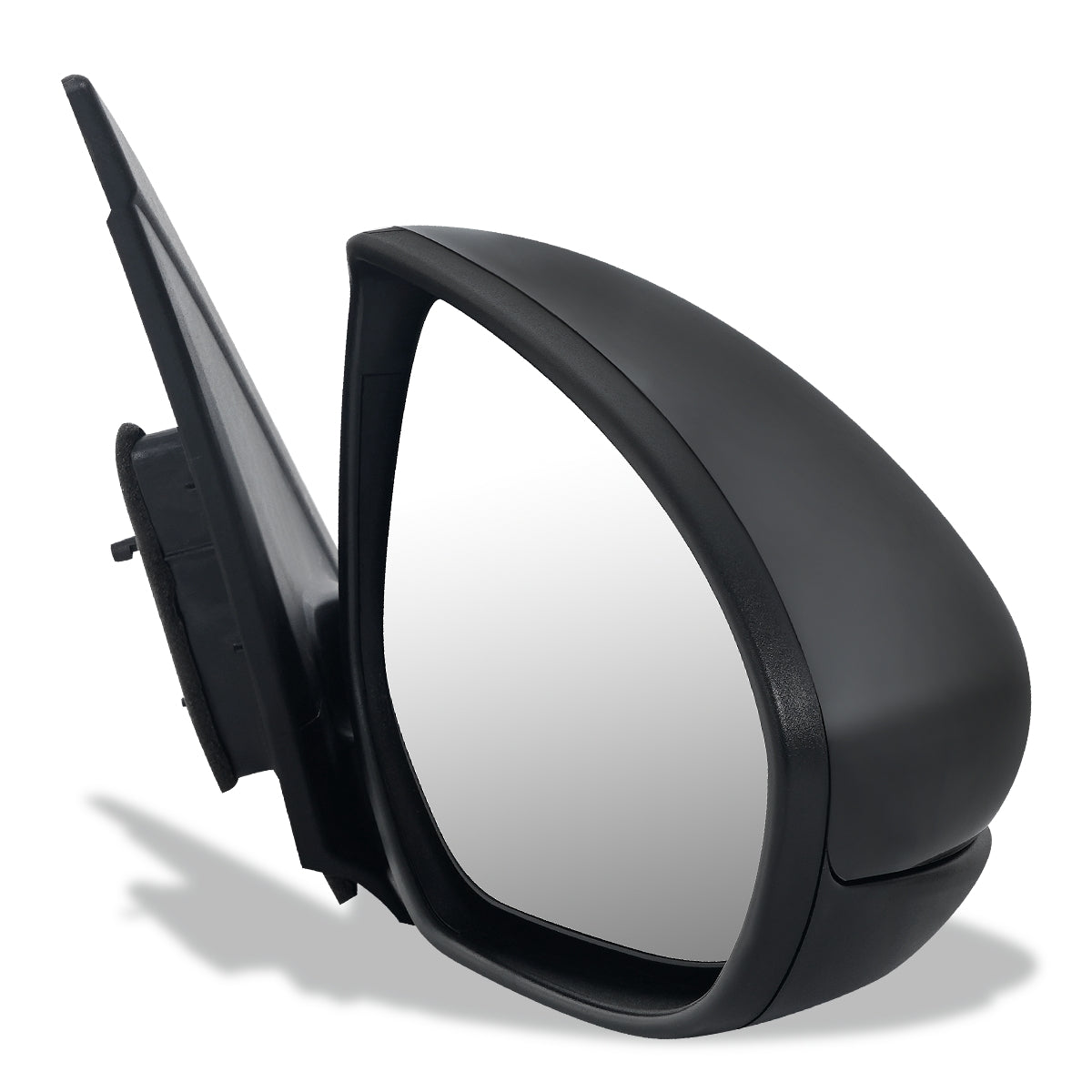 RETROVISOR MIRROR - OEM - 10-13 MAZDA 3 - POWERED - PAINTABLE - BLACK - RIGHT