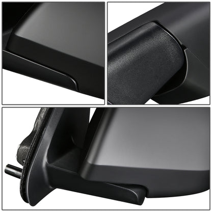 RETROVISOR MIRROR - OEM - 09-11 MAZDA TRIBUTE - POWERED - HEATED - TEXTURED - BLACK - RIGHT