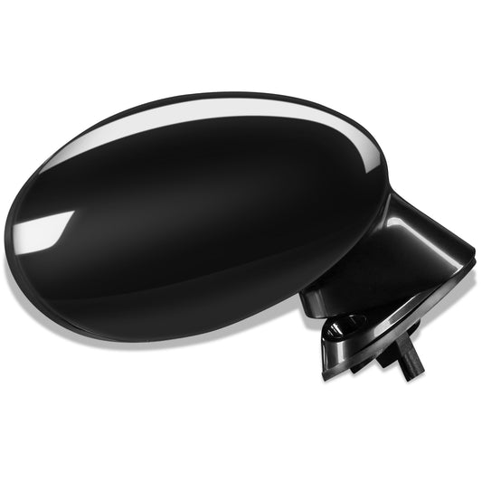 RETROVISOR MIRROR - OEM - 06-15 MAZDA MIATA - POWERED - PAINTABLE - BLACK - RIGHT