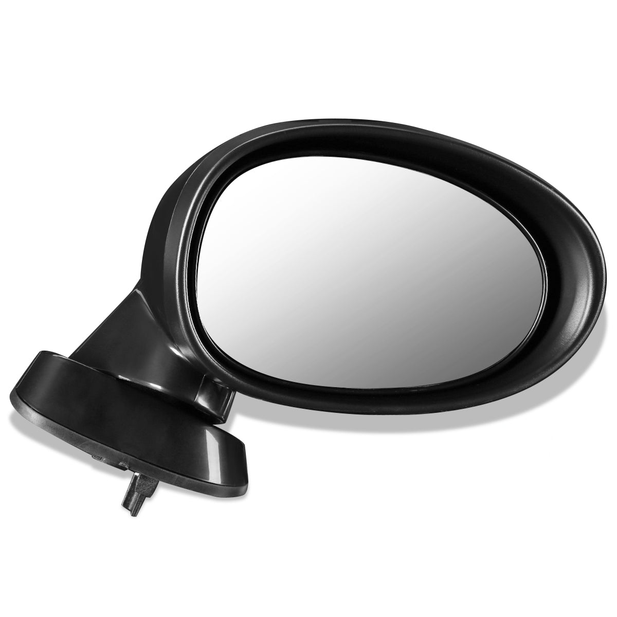 RETROVISOR MIRROR - OEM - 06-15 MAZDA MIATA - POWERED - PAINTABLE - BLACK - RIGHT