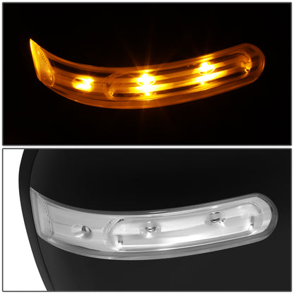 RETROVISOR MIRROR - OE STYLE - MAZDA CX-7 2007-2012 - WITH POWER WITH HEATED GLASS WITH SIGNAL - PASSENGER RIGHT SIDE - BLACK