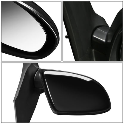 RETROVISOR MIRROR - OEM - 11-14 MAZDA 2 - POWERED - PAINTABLE - BLACK - RIGHT