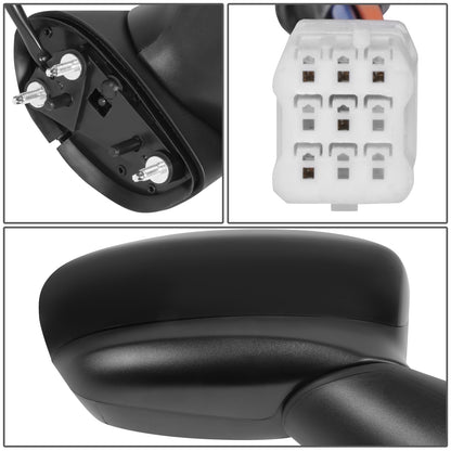 RETROVISOR MIRROR - OE STYLE - MAZDA CX-5 2013-2015 - WITH POWER WITH SIGNAL - PASSENGER RIGHT SIDE - BLACK