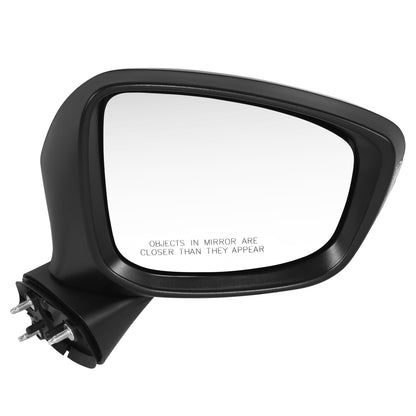 RETROVISOR MIRROR - OE STYLE - MAZDA CX-5 13-15 - WITH POWER WITH HEATED WITH SIGNAL - PASSENGER SIDE - PAINT TO MATCH - BLACK