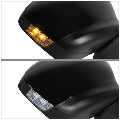 RETROVISOR MIRROR - OE STYLE - MAZDA CX-5 13-15 - WITH POWER WITH HEATED WITH SIGNAL - PASSENGER SIDE - PAINT TO MATCH - BLACK
