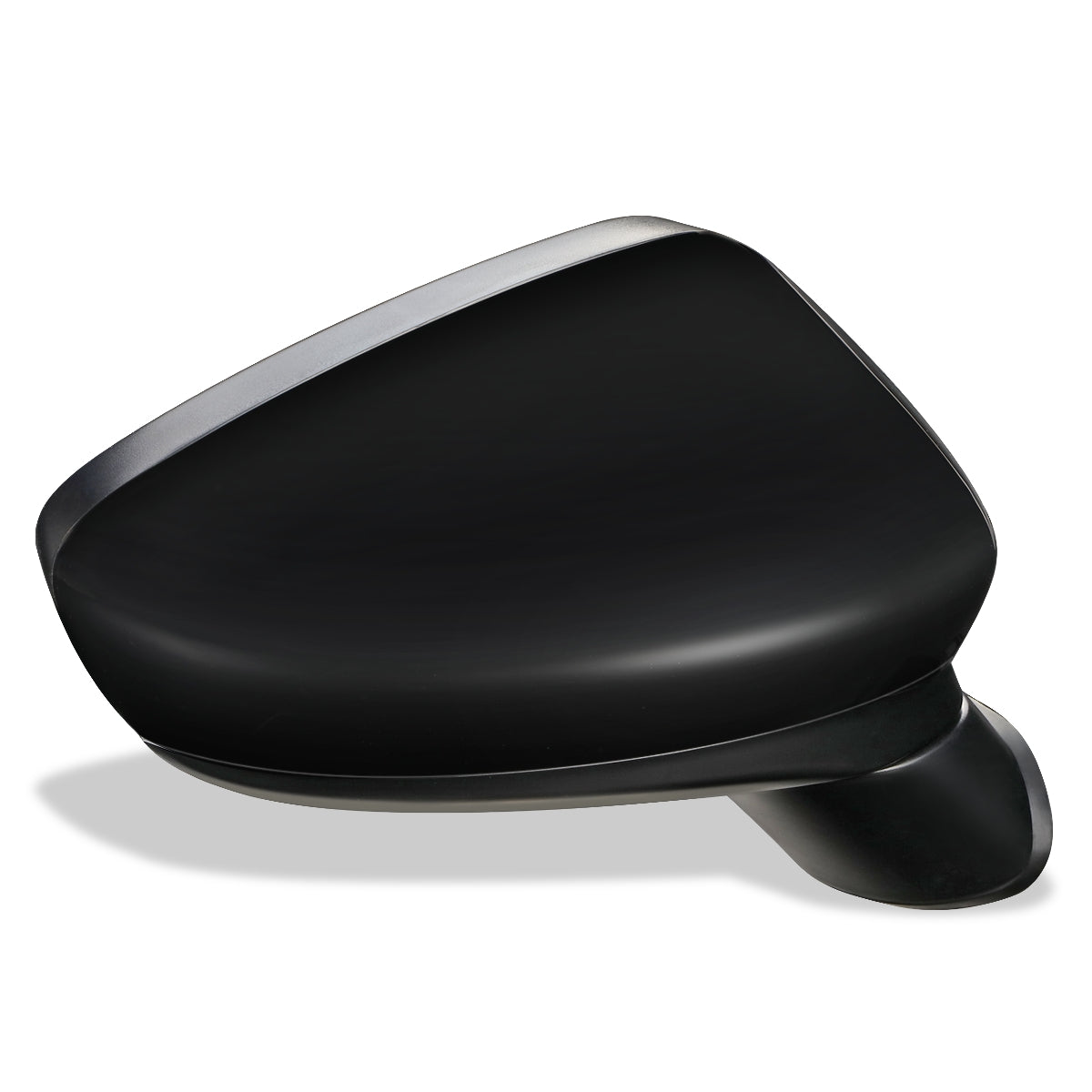 RETROVISOR MIRROR - OEM - 14-17 MAZDA 6 - POWERED - W/ SIGNAL LIGHT - FOLDING - BLACK MATERIAL - RIGHT