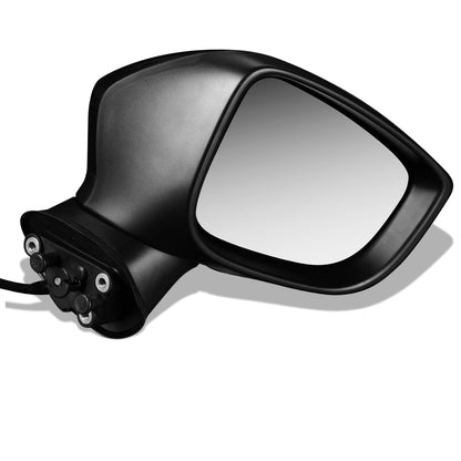RETROVISOR MIRROR - OEM - 14-15 MAZDA 3 - POWERED - PAINTABLE - BLACK - RIGHT