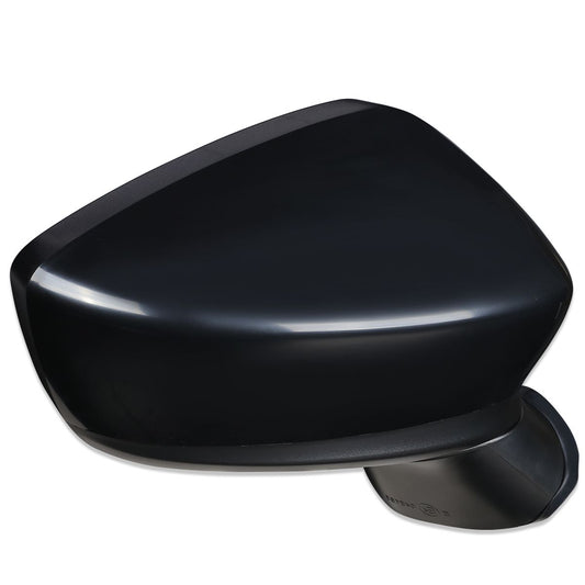 RETROVISOR MIRROR - OEM - 14-15 MAZDA 3 - POWERED - PAINTABLE - BLACK - RIGHT