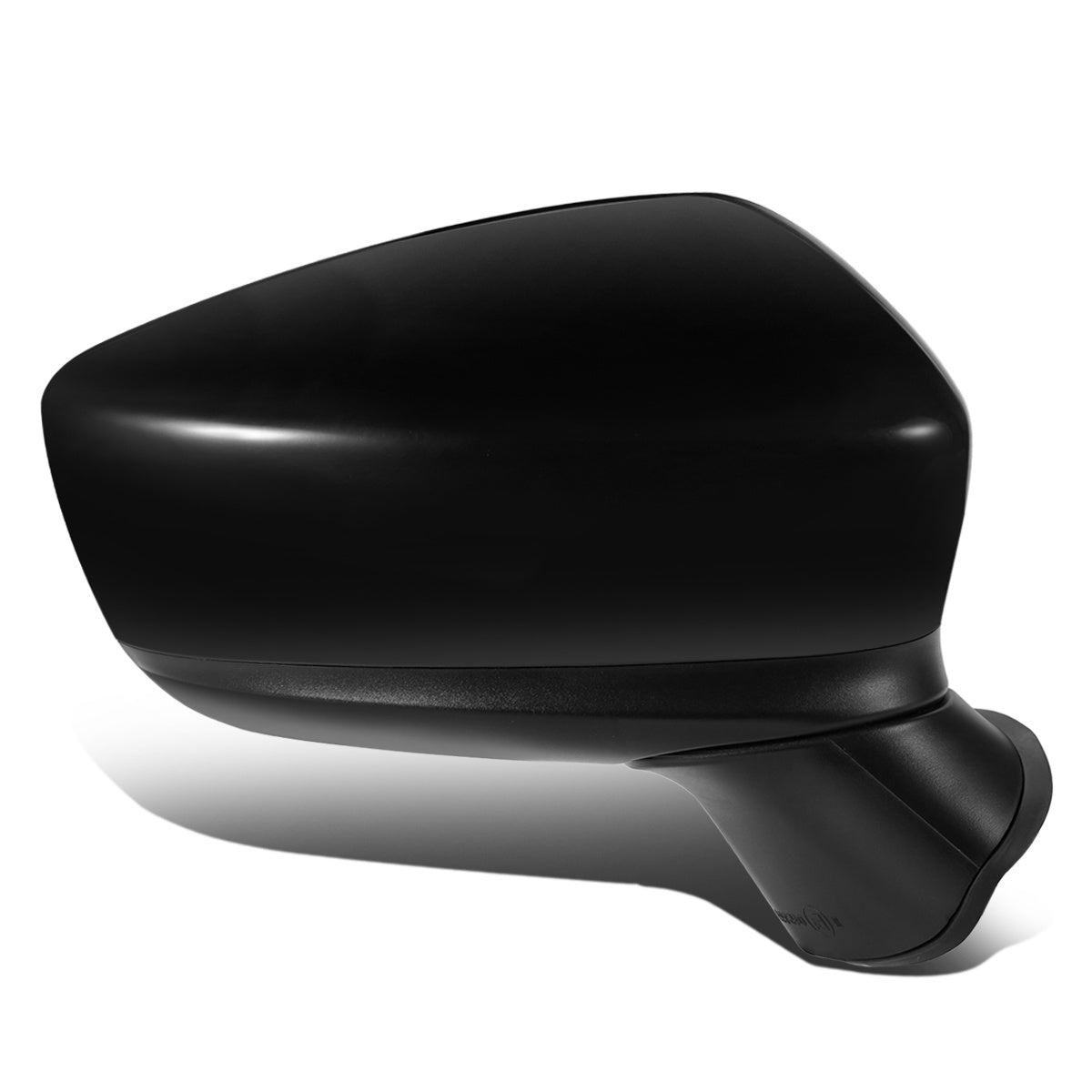 RETROVISOR MIRROR - OEM - 14-16 MAZDA 3 - POWERED - HEATED - W/ SIGNAL LIGHT - W/ BSD - FOLDING - BLACK MATERIAL - RIGHT