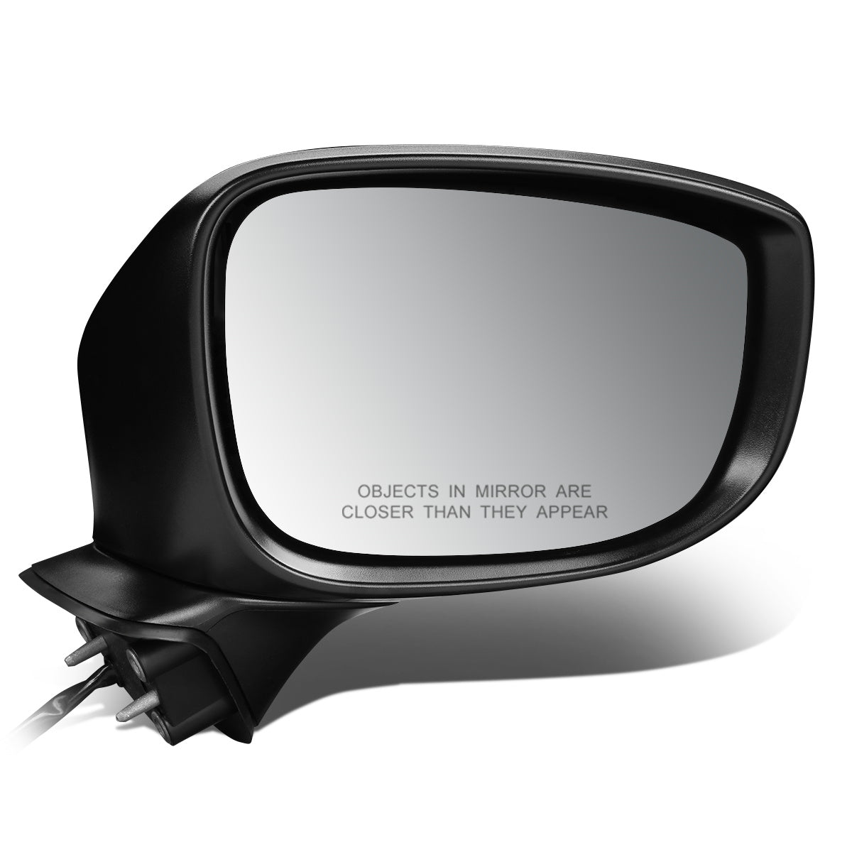 RETROVISOR MIRROR - OEM - 16-20 MAZDA CX-9 - POWERED - HEATED - W/ SIGNAL LIGHT - FOLDING - BLACK MATERIAL - RIGHT
