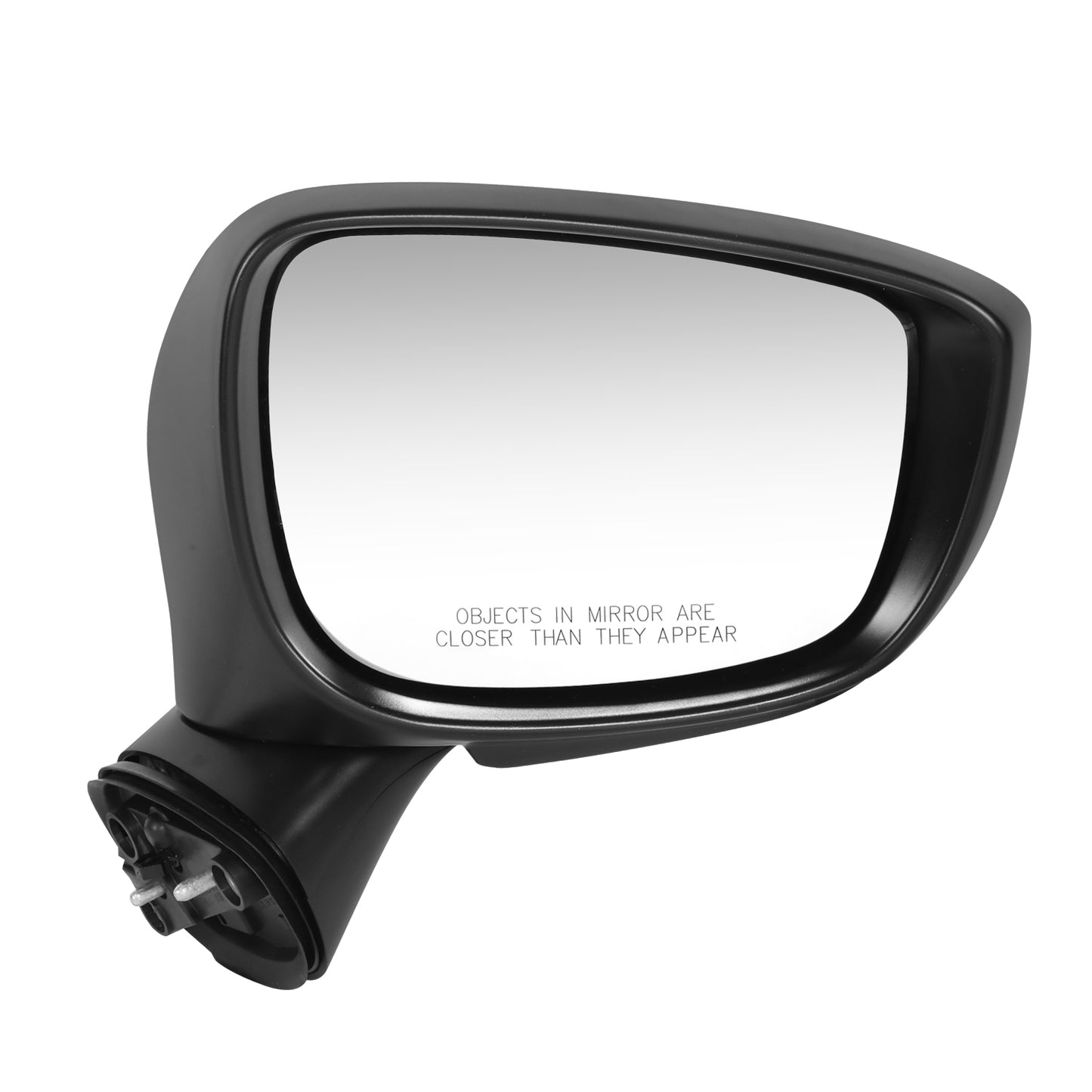 RETROVISOR MIRROR - OE STYLE - MAZDA CX-5 15-16 - WITH POWER WITH HEATED WITH SIGNAL - PASSENGER SIDE - PAINT TO MATCH - BLACK