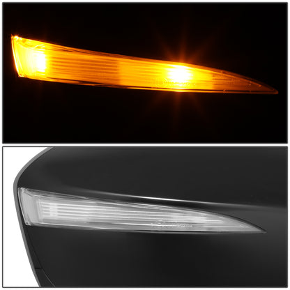 RETROVISOR MIRROR - OE STYLE - MAZDA CX-5 15-16 - WITH POWER WITH HEATED WITH SIGNAL - PASSENGER SIDE - PAINT TO MATCH - BLACK