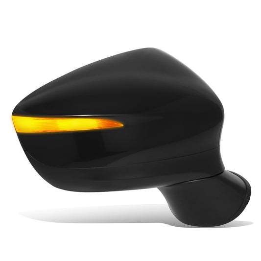 RETROVISOR MIRROR - OE STYLE - MAZDA CX-3 2016-2022 - WITH POWER WITH HEATED WITH SIGNAL - PASSENGER RIGHT SIDE - BLACK