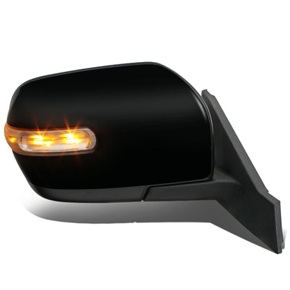 RETROVISOR MIRROR - OEM - 11-17 MAZDA 5 - POWERED - W/ SIGNAL LIGHT - FOLDING - BLACK MATERIAL - RIGHT