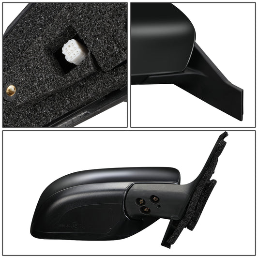 RETROVISOR MIRROR - OEM - 11-17 MAZDA 5 - POWERED - HEATED - FOLDING - BLACK MATERIAL - RIGHT