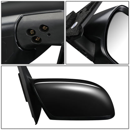RETROVISOR MIRROR - OEM - 11-17 MAZDA 5 - POWERED - HEATED - FOLDING - BLACK MATERIAL - RIGHT
