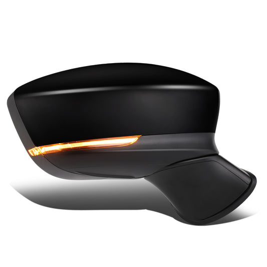 RETROVISOR MIRROR - OEM - 14-17 MAZDA 6 - POWERED - HEATED - W/ SIGNAL LIGHT - W/ BSD - FOLDING - BLACK MATERIAL - RIGHT