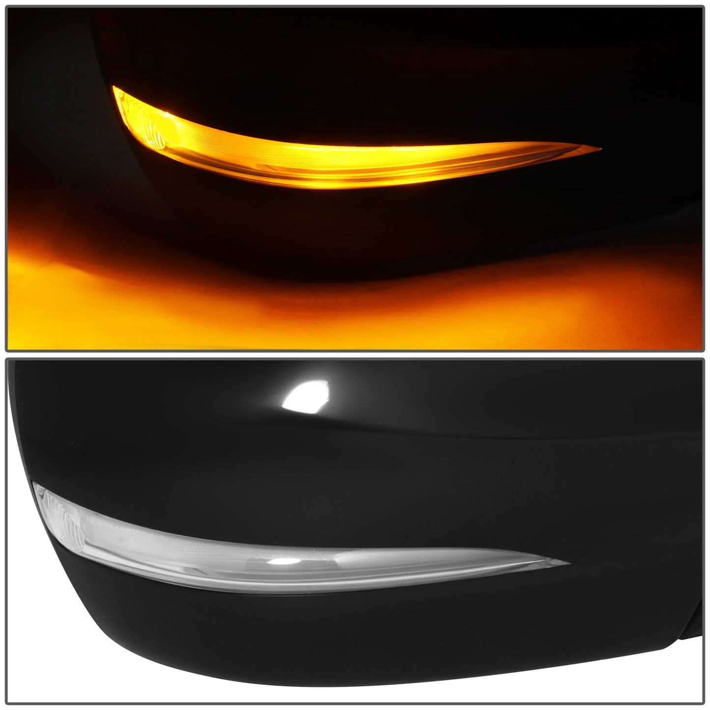 RETROVISOR MIRROR - OE STYLE - MAZDA CX-9 13 - WITH POWER WITH HEATED WITH BLIND SPOT WITH SIGNAL WITH TILT - PASSENGER SIDE - PAINT TO MATCH - BLACK