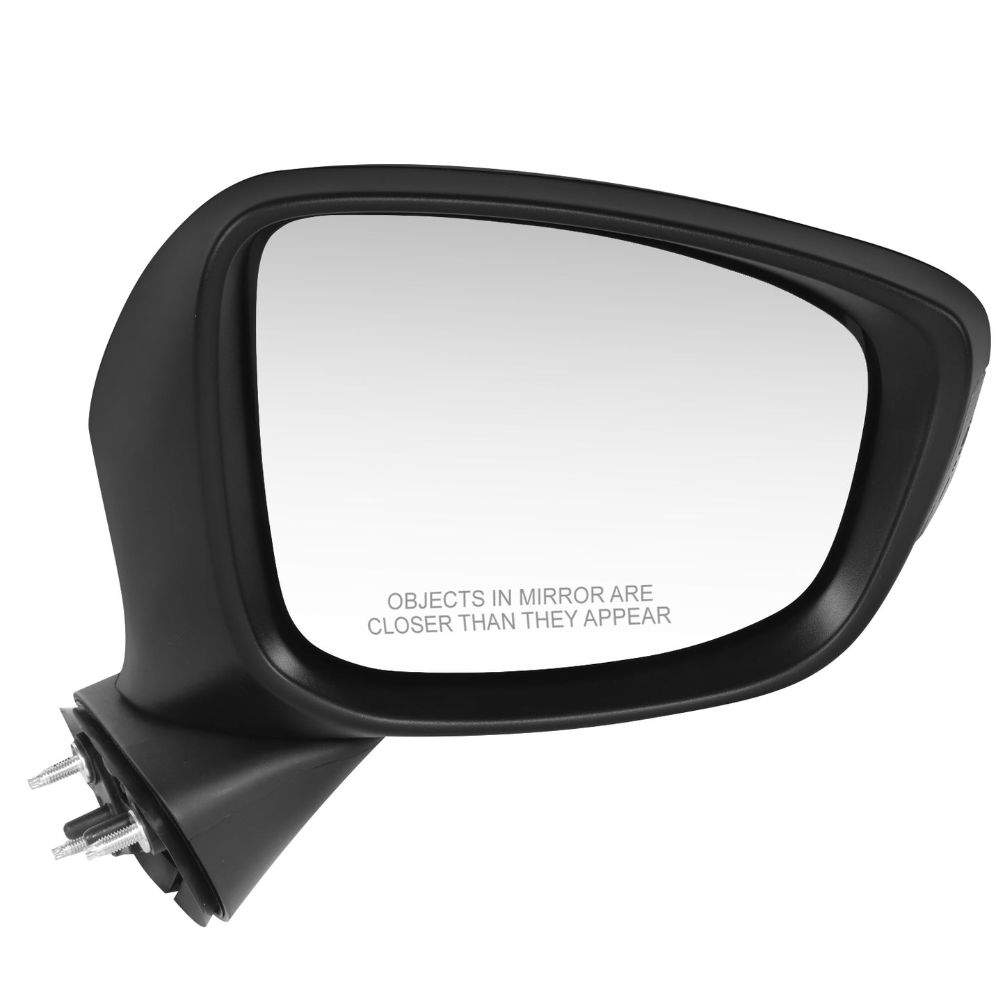 RETROVISOR MIRROR - OE STYLE - MAZDA CX-5 2013-2015 - WITH POWER WITH BLIND SPOT - PASSENGER RIGHT SIDE - BLACK
