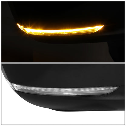 RETROVISOR MIRROR - OE STYLE - MAZDA 3 17-18 - WITH POWER WITH HEATED WITH SIGNAL - MEXICO BULIT - PASSENGER SIDE - PAINT TO MATCH - BLACK