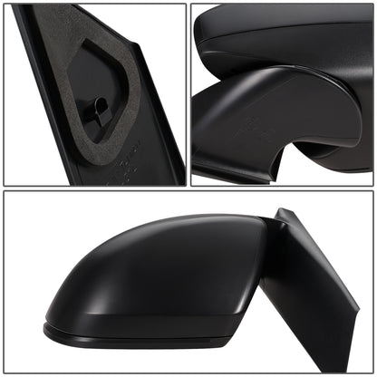 RETROVISOR MIRROR - OEM - 16-18 MERCEDES-BENZ METRIS - MANUAL FOLDING - TEXTURED BLACK