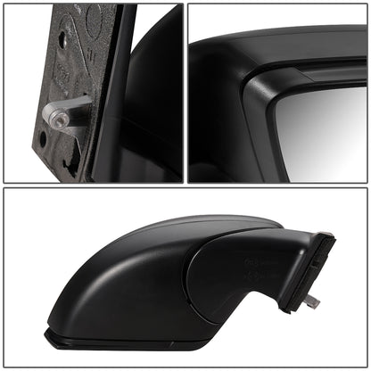 RETROVISOR MIRROR - OEM -16-18 MERCEDES-BENZ METRIS - MANUAL FOLDING - MANUAL ADJUST - TEXTURED BLACK