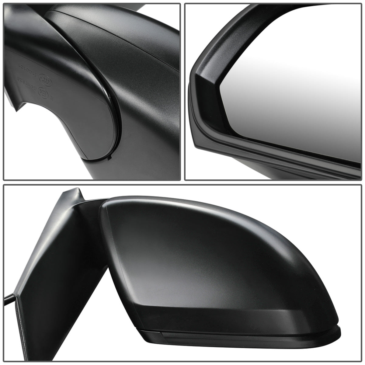 RETROVISOR MIRROR - OEM - 16-19 MERCEDES-BENZ METRIS - POWER ADJUST - HEATED GLASS - TEXTURED BLACK