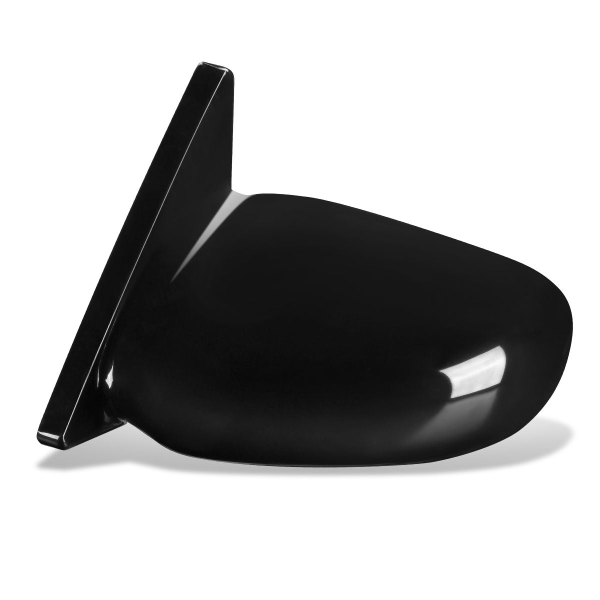 RETROVISOR MIRROR - OEM - 00-05 MITSUBISHI ECLIPSE / 01-05 CHRYSLER SEBRING / 01-05 DODGE STRATUS - POWERED - PAINTABLE - BLACK - LEFT