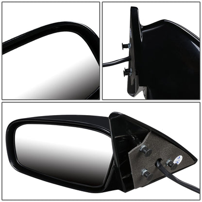 RETROVISOR MIRROR - OEM - 00-05 MITSUBISHI ECLIPSE - POWERED - HEATED - PAINTABLE - BLACK - LEFT