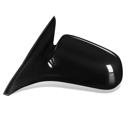 RETROVISOR MIRROR - OEM - 99-03 MITSUBISHI GALANT - MANUAL - PAINTABLE - BLACK - LEFT