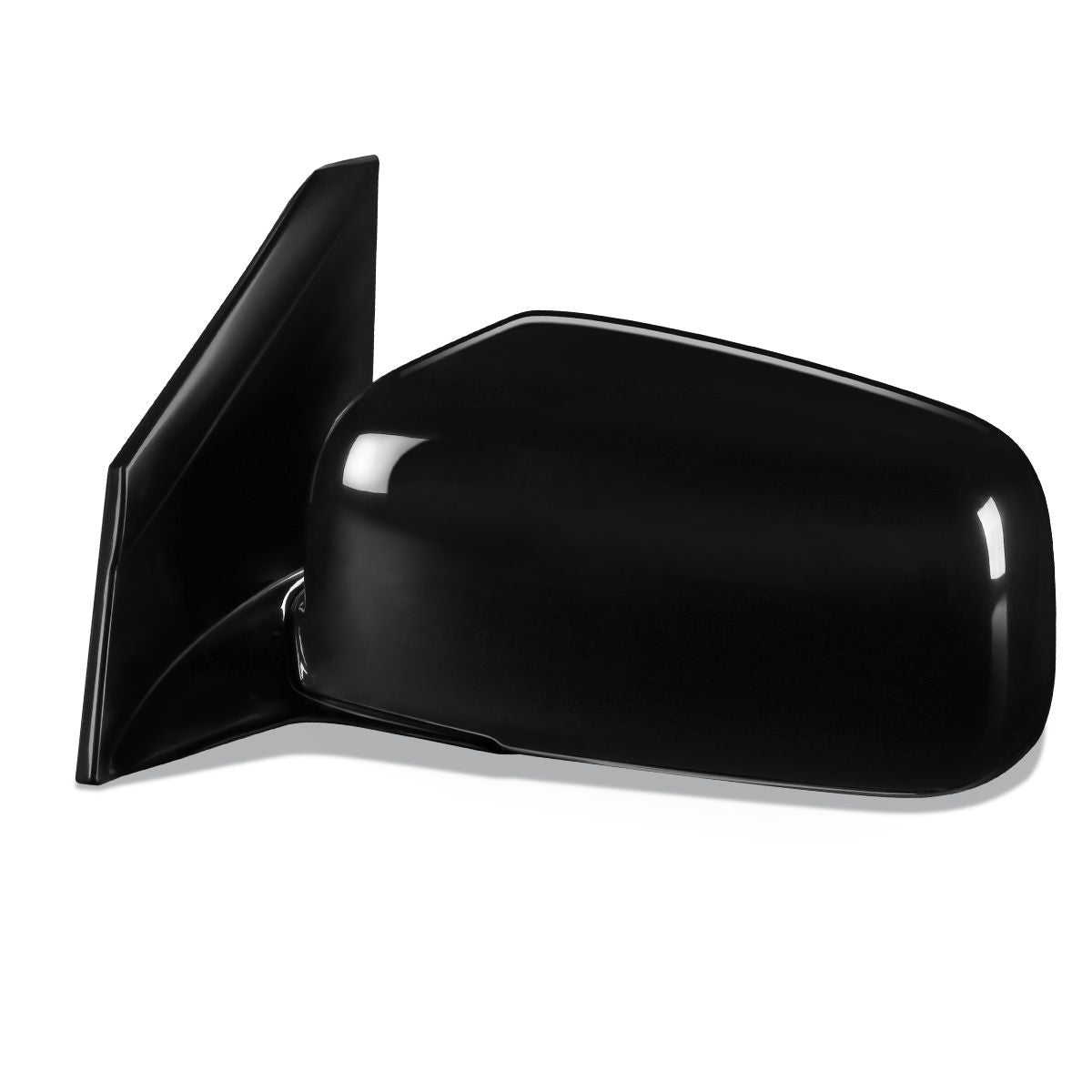 RETROVISOR MIRROR - OEM - 02-07 MITSUBISHI LANCER - MANUAL - PAINTABLE - BLACK - LEFT