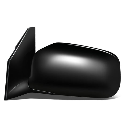 RETROVISOR MIRROR - OEM - 02-07 MITSUBISHI LANCER - POWERED - FOLDING - BLACK MATERIAL - LEFT