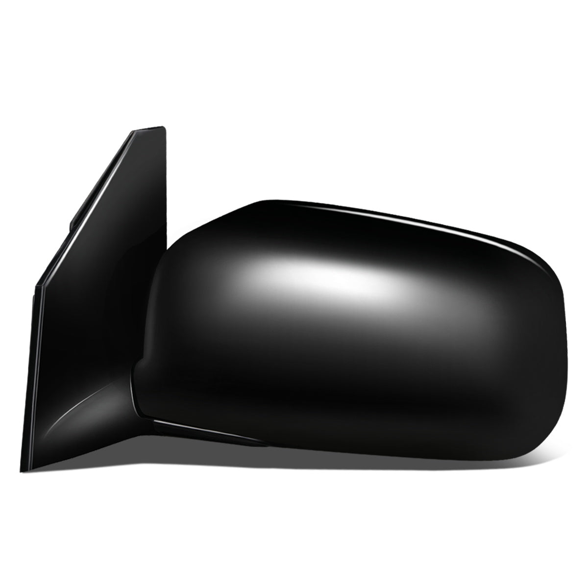 RETROVISOR MIRROR - OEM - 02-07 MITSUBISHI LANCER - POWERED - FOLDING - BLACK MATERIAL - LEFT