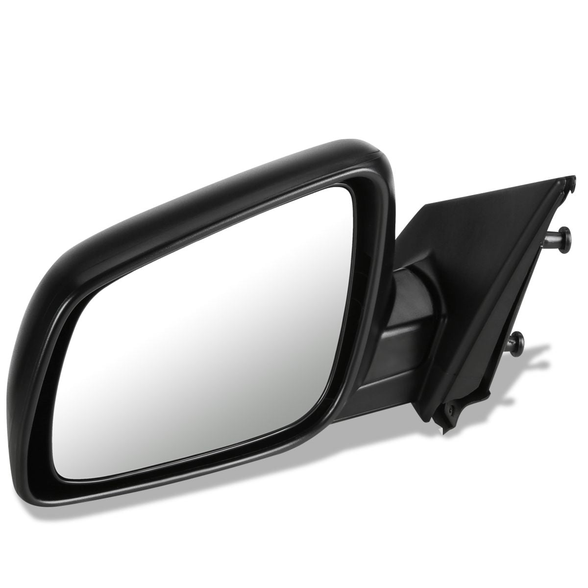 RETROVISOR MIRROR - OEM - 08-14 MITSUBISHI LANCER - POWERED - PAINTABLE - BLACK - LEFT