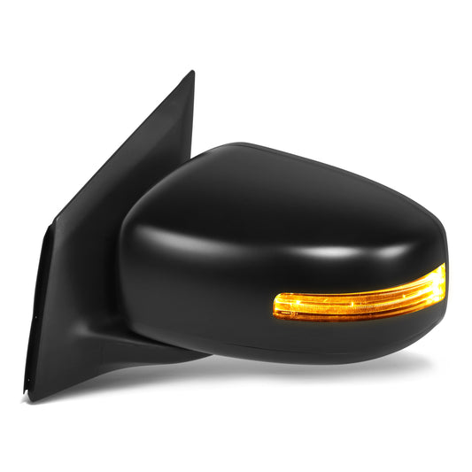 RETROVISOR MIRROR - OE STYLE - MITSUBISHI MIRAGE 15-24 - MITSUBISHI MIRAGE G4 17-24 - WITH POWER WITH HEATED WITH SIGNAL - DRIVER SIDE - PAINT TO MATCH - BLACK