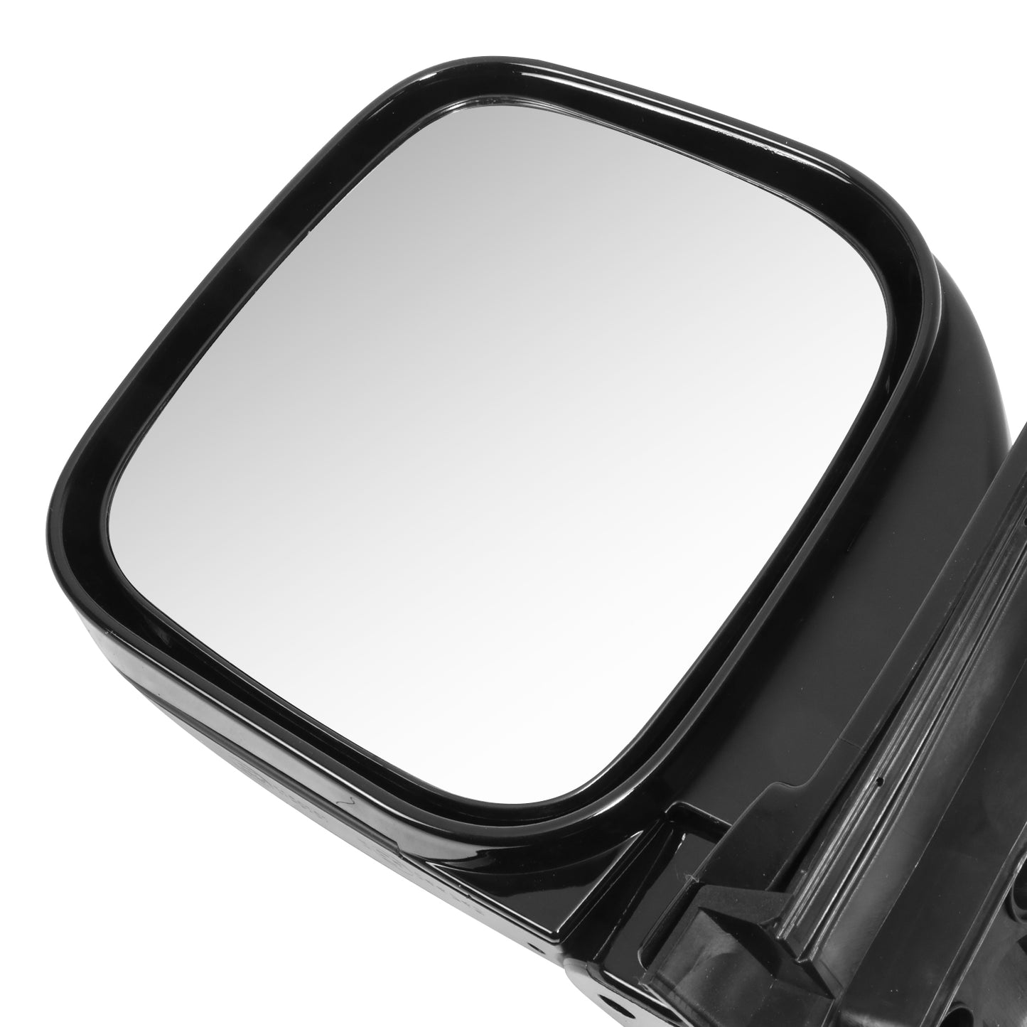 RETROVISOR MIRROR - OE STYLE - MITSUBISHI MONTERO 01-06 - WITH POWER WITH HEATED GLASS - DRIVER SIDE - PAINT TO MATCH - BLACK