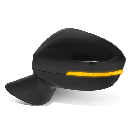 RETROVISOR MIRROR - OE STYLE - MITSUBISHI OUTLANDER 22-24 - WITH POWER WITH HEATED WITH SIGNAL WITH BLIND SPOT - DRIVER SIDE - PAINT TO MATCH - BLACK