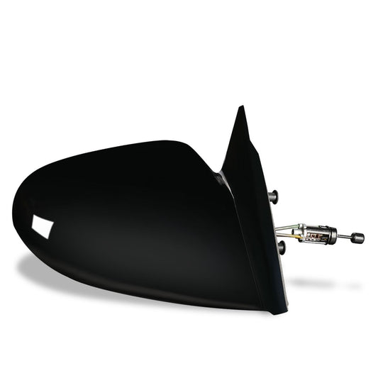 RETROVISOR MIRROR - OEM - 95-98 EAGLE TALON / 95-99 MITSUBISHI ECLIPSE - MANUAL - GLOSSY - BLACK - RIGHT