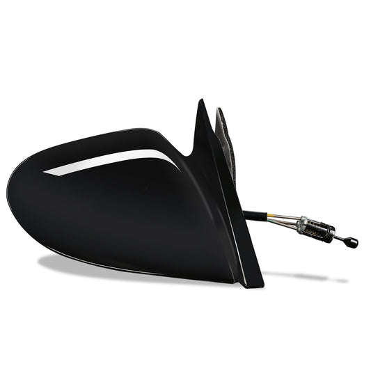 RETROVISOR MIRROR - OEM - 95-00 CHRYSLER SEBRING - MANUAL - PAINTABLE - BLACK - RIGHT