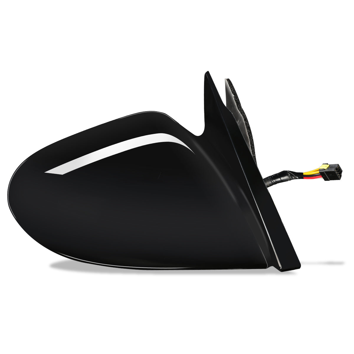 RETROVISOR MIRROR - OEM - 99-00 CHRYSLER SEBRING - POWERED - PAINTABLE - BLACK - RIGHT