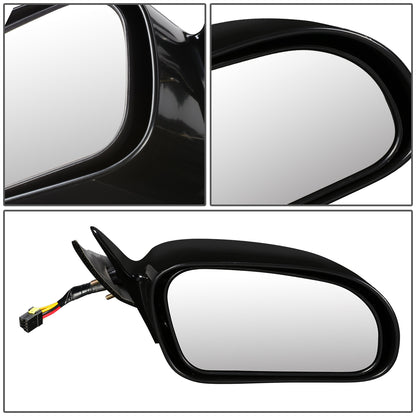 RETROVISOR MIRROR - OEM - 99-00 CHRYSLER SEBRING - POWERED - PAINTABLE - BLACK - RIGHT
