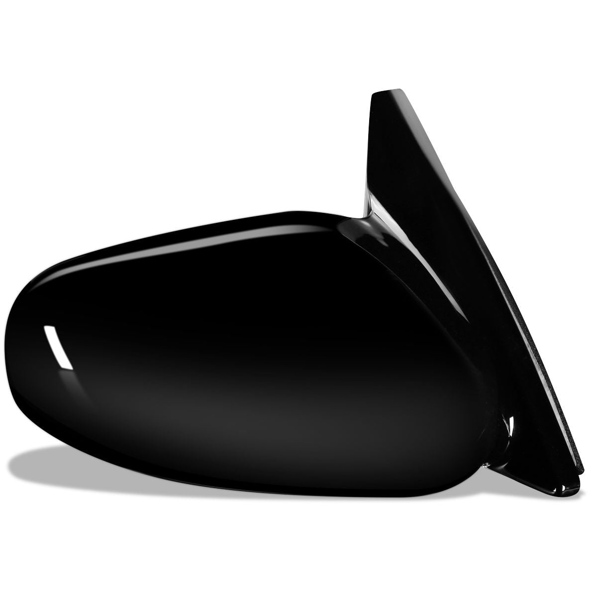 RETROVISOR MIRROR - OEM - 00-05 MITSUBISHI ECLIPSE - MANUAL - PAINTABLE - BLACK - RIGHT