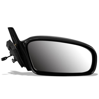 RETROVISOR MIRROR - OEM - 00-05 MITSUBISHI ECLIPSE - MANUAL - PAINTABLE - BLACK - RIGHT