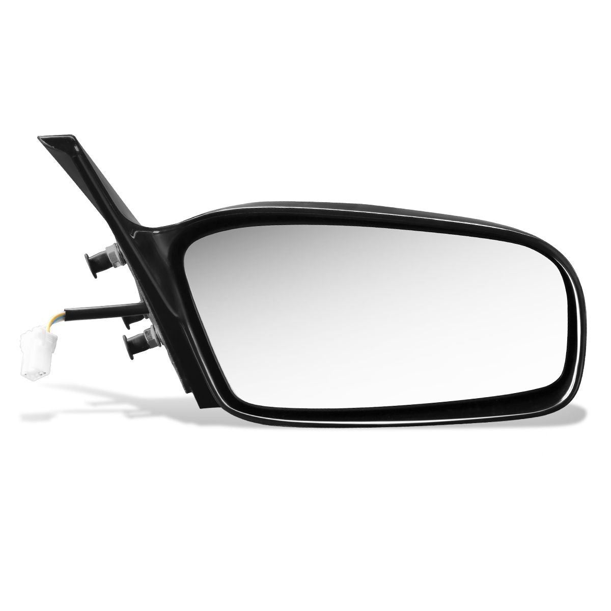 RETROVISOR MIRROR - OEM - 00-05 MITSUBISHI ECLIPSE / 01-05 CHRYSLER SEBRING / 01-05 DODGE STRATUS - COUPLES ONLY - POWERED - PAINTABLE - BLACK - RIGHT