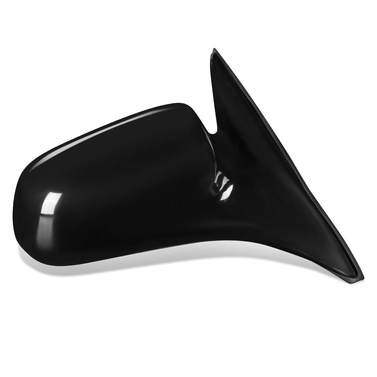 RETROVISOR MIRROR - OEM - 99-03 MITSUBISHI GALANT - MANUAL - PAINTABLE - BLACK - RIGHT