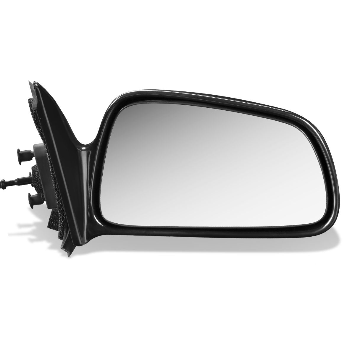 RETROVISOR MIRROR - OEM - 99-03 MITSUBISHI GALANT - MANUAL - PAINTABLE - BLACK - RIGHT