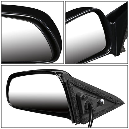 RETROVISOR MIRROR - OEM - 99-03 MITSUBISHI GALANT - POWERED - HEATED - PAINTABLE - BLACK - RIGHT