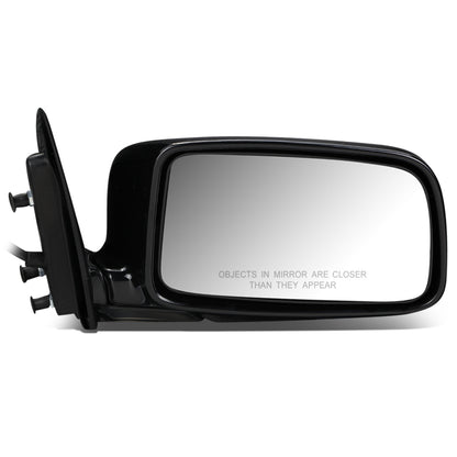 RETROVISOR MIRROR - OEM - 02-07 MITSUBISHI LANCER - POWERED - FOLDING - BLACK MATERIAL - RIGHT