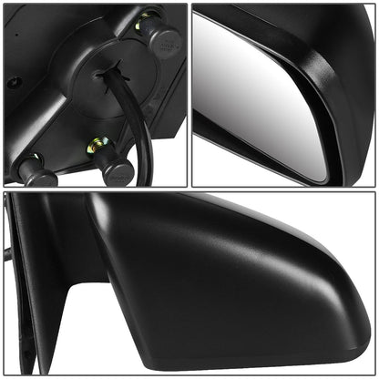 RETROVISOR MIRROR - OEM - 04-08 MITSUBISHI GALANT - POWERED - TEXTURED - BLACK - RIGHT