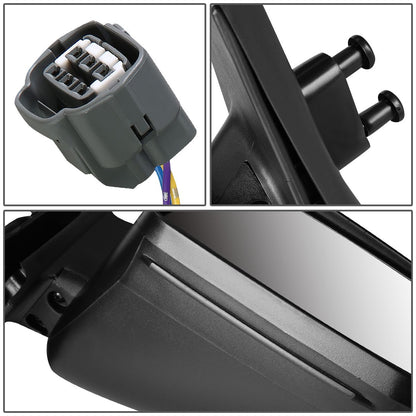 RETROVISOR MIRROR - OEM - 04-08 MITSUBISHI GALANT - POWERED - TEXTURED - BLACK - RIGHT